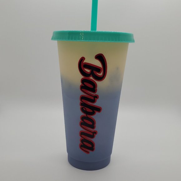 Custom Name 24oz Color Change Tumbler - Picture 1 of 7